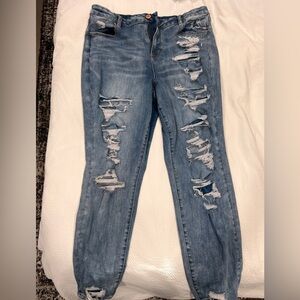 American Eagle Distressed Blue Women's Jeans